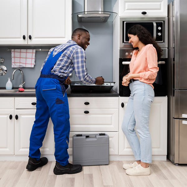 can you provide an estimate for cooktop repair before beginning any work in Kittrell North Carolina